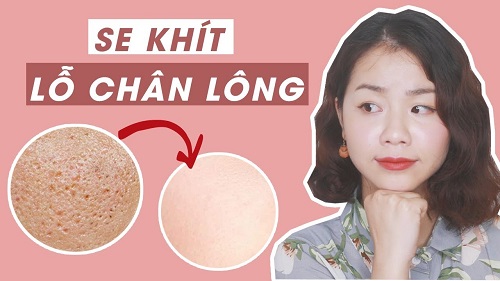Nước hoa hồng giúp se khít lỗ chân lông cho làn da mịn màng tươi trẻ